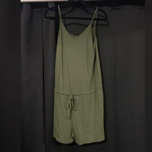 Army Green Romper
